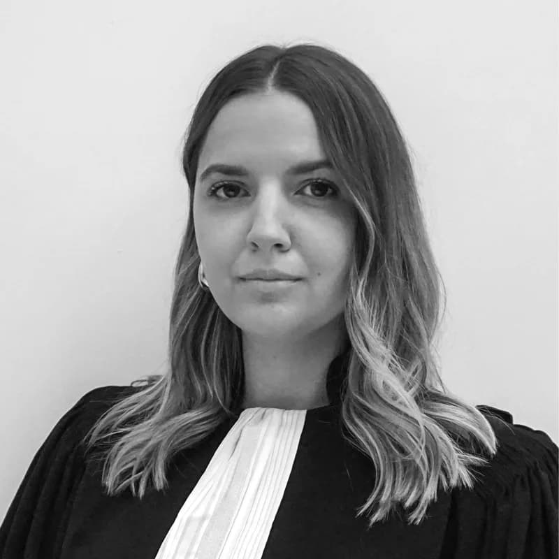Maître Melina Lamrhari, avocate au Barreau de Nancy